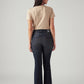Women's 725 Dark Blue Bootcut Fit High Rise Jeans - Back View