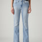 Women's 725 Light Blue Bootcut Fit High Rise Jeans - Front View