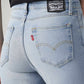 Women's 725 Light Blue Bootcut Fit High Rise Jeans - 20 View