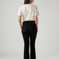 Women's 725 Black Bootcut Fit High Rise Jeans - Back View