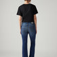 Women's 725 Blue Bootcut Fit High Rise Tinted Jeans - Back View