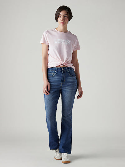levi's Women's 725 Blue Bootcut Fit High Rise Jeans-picture-18