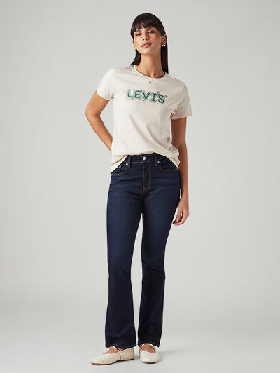 Women's 725 Navy Bootcut Fit High Rise Jeans-image-24