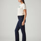 Women's 725 Navy Bootcut Fit High Rise Jeans - Side View