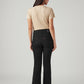 Women's 725 Black Bootcut Fit High Rise Jeans - Back View