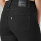 Women's 725 Black Bootcut Fit High Rise Jeans - 20 View