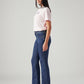 Women's 725 Blue Bootcut Fit High Rise Jeans - Side View