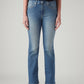 Women's 725 Blue Bootcut Fit High Rise Jeans - Front View