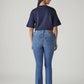Women's 725 Blue Bootcut Fit High Rise Jeans - Back View
