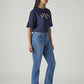 Women's 725 Blue Bootcut Fit High Rise Jeans - Side View