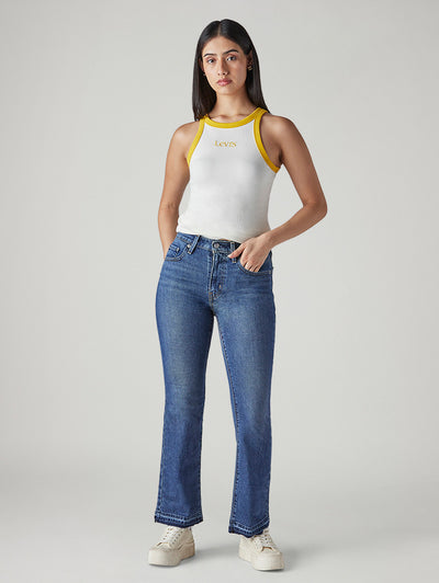 levi's Women's 725 Blue Bootcut Fit High Rise Jeans-picture-44