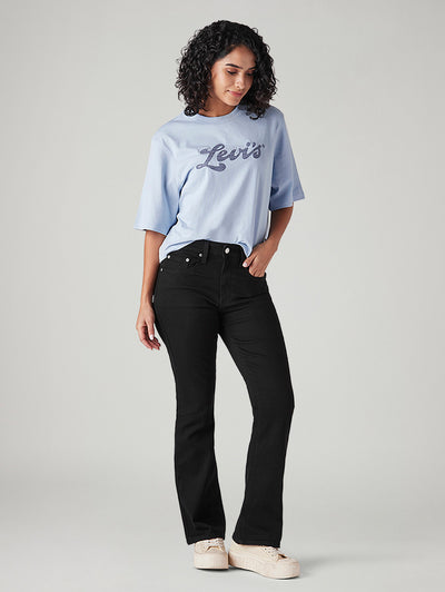 levi's Womens 725 High Rise Flared Fit Cotton Stretch blend Jeans-picture-12