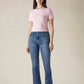 Women's 725 Blue Bootcut Fit Mid Rise Jeans - 3b22102b-dcd5-42e0-997f-97847ff3b79e View