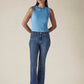 Women's 725 Blue Bootcut Fit Mid Rise Jeans - 7b1052a3-0c52-4c8a-99f9-3d087bf28fb1 View