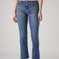 Women's 725 Blue Bootcut Fit Mid Rise Jeans - Front View