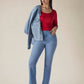 Womens 725 High Rise Flared Fit Cotton Stretch blend Jeans - Styleshot View