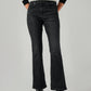 Women's 725 Black Bootcut Fit High Rise Jeans - Front View