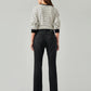 Women's 725 Black Bootcut Fit High Rise Jeans - Back View