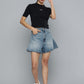 Women Slim Fit Shorts - 232f5f0e-d7b5-4b5e-84b6-5c18ffc5d8e21695810638248-Levis-Women-Shorts-2161695810637733-4 View