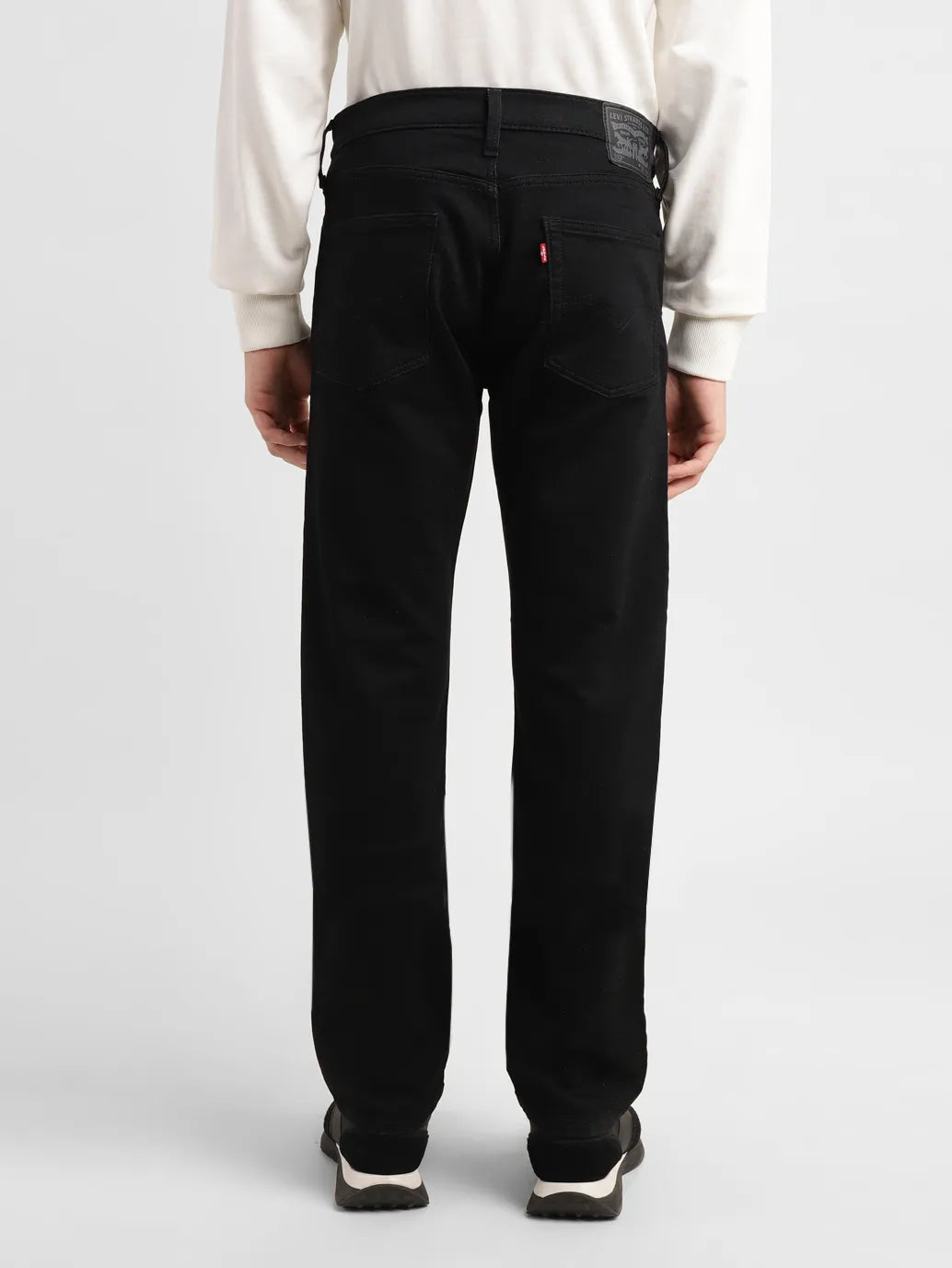 Levi's 513 black jeans hot sale