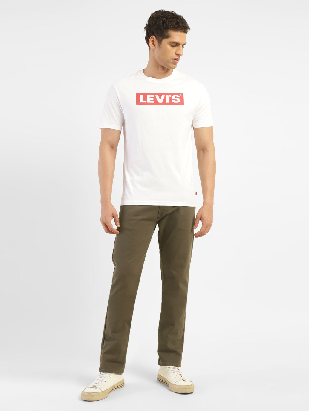 Men s 513 Brown Slim Straight Fit Jeans Levis India Store