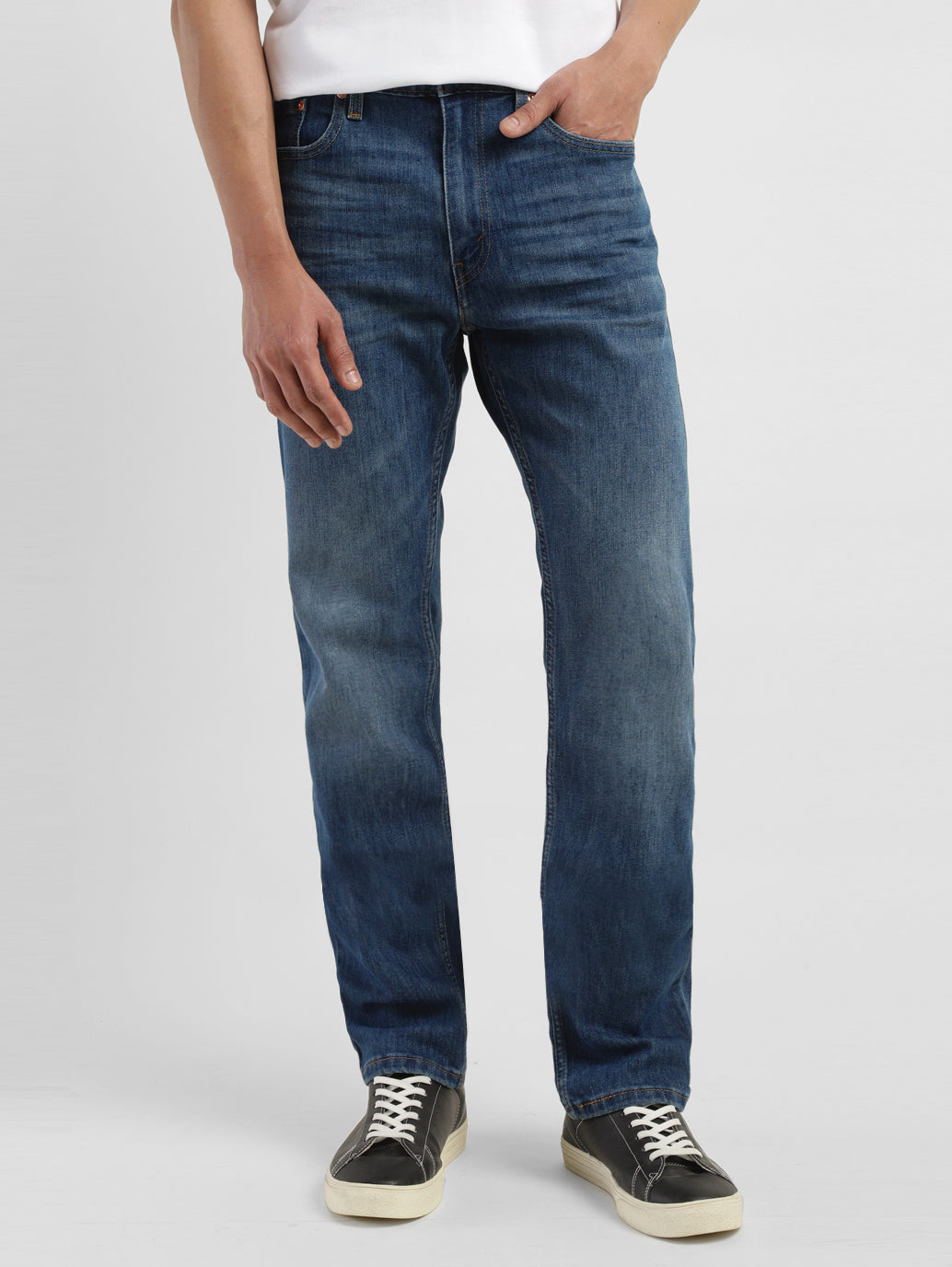 Men's 513 Blue Slim Straight Fit Jeans