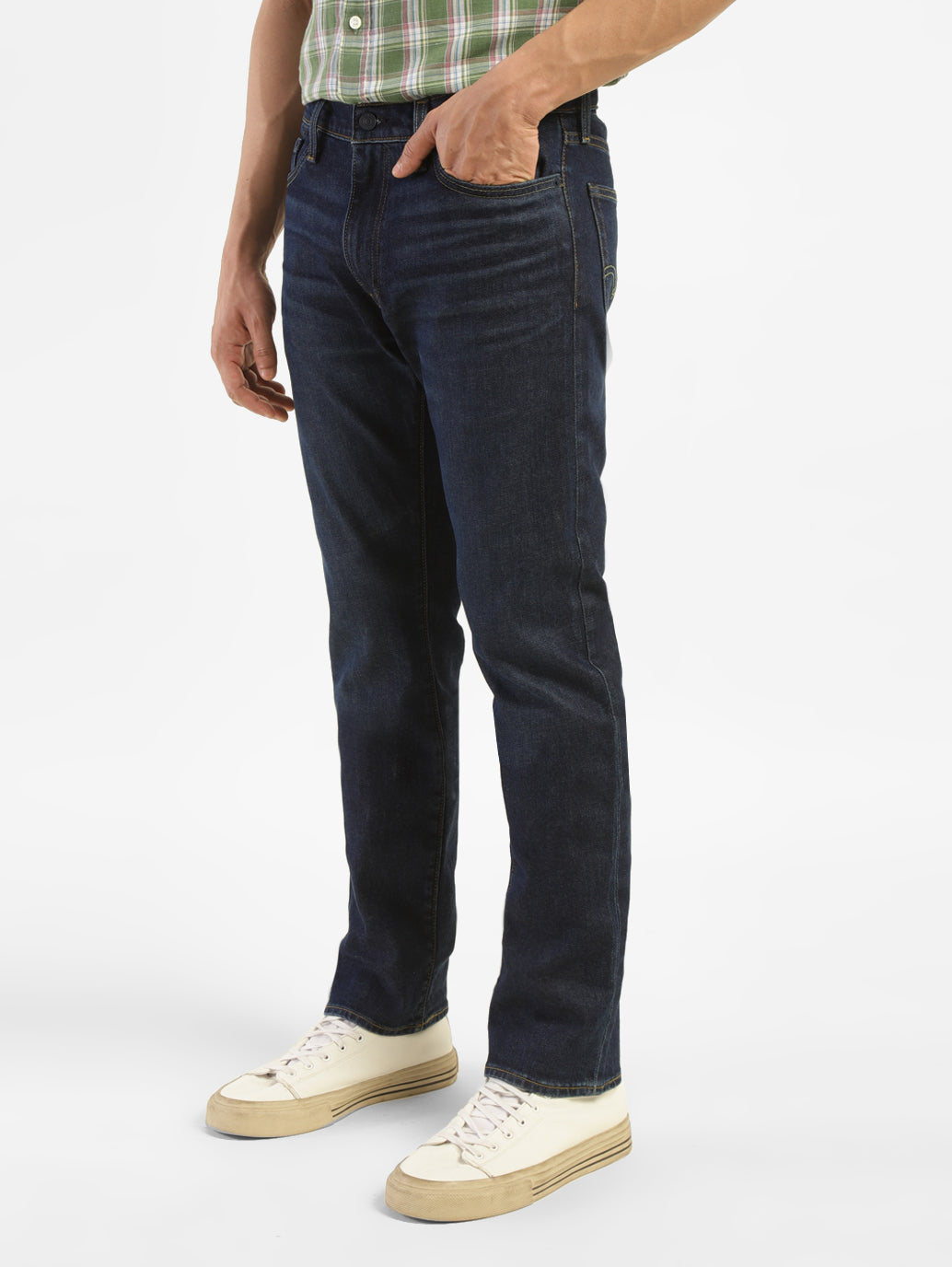 Men's 513 Blue Slim Straight Fit Jeans