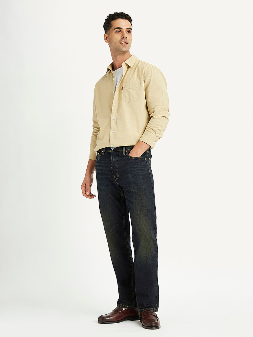 Men's 511 Black Slim Fit Mid Rise Jeans
