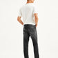 Men's 513 Charcoal Grey Slim Straight Fit Mid Rise Jeans - Back View