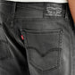 Men's 513 Charcoal Grey Slim Straight Fit Mid Rise Jeans - Detail View