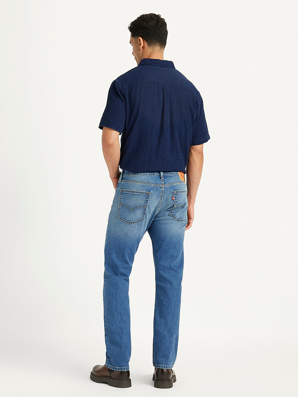 Men's 513 Slim Straight Fit Blue Jeans