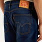 Men's 513 Navy Blue Slim Straight Fit Mid Rise Jeans - 20 View