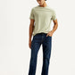 Men's 513 Dark Blue Slim Straight Fit Mid Rise Jeans - Styleshot View