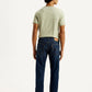 Men's 513 Dark Blue Slim Straight Fit Mid Rise Jeans - Back View
