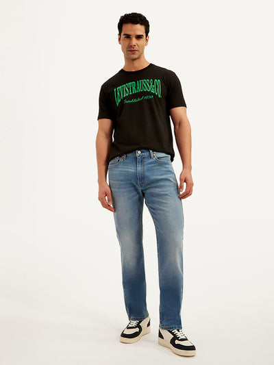 levi's Men's 513 Blue Slim Straight Fit Mid Rise Jeans-picture-17