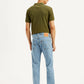 Men's 513 Light Blue Slim Straight Fit Mid Rise Jeans - Back View
