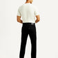 Men's 513 Black Slim Straight Fit Mid Rise Jeans - Back View