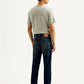 Men's 513 Dark Blue Slim Straight Fit Mid Rise Jeans - Back View