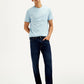 Men's 513 Dark Blue Slim Straight Fit Mid Rise Jeans - Styleshot View