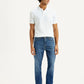 Men's 513 Indigo Slim Straight Fit Mid Rise Jeans - Front View