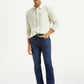 Men's Tinted 513 Med Indigo Slim Straight Fit Mid Rise Jeans - Styleshot View