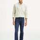 Men's Tinted 513 Med Indigo Slim Straight Fit Mid Rise Jeans - Front View