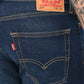 Men's 513 Dark Blue Slim Straight Fit Mid Rise Jeans - 236770383 View