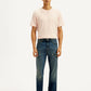 Men's Tinted 513 Med Indigo Slim Straight Fit Mid Rise Jeans - Front View