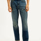 Men's Tinted 513 Med Indigo Slim Straight Fit Mid Rise Jeans - Front View