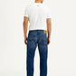 Men's 513 Blue Slim Straight Fit Mid Rise Jeans - Back View
