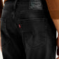 Men's 513 Black Slim Straight Fit Mid Rise Jeans - Detail View