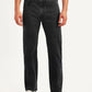 Men's 513 Black Slim Straight Fit Mid Rise Jeans - Front View