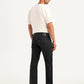 Men's 513 Black Slim Straight Fit Mid Rise Jeans - Back View
