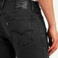 Men's 513 Black Slim Straight Fit Mid Rise Jeans - Detail View